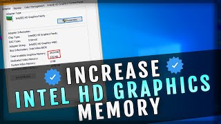 How To Increase Dedicated VRAM On Intel HD Graphics!