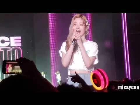 190721 TWICELIGHTS in Newark - TWICE Ending Speeches (English) + ONCE Wave