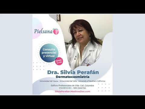 Dra Silvia Perafán reconocida dermatóloga en Cali -  Pielsanaderma Cali Colombia