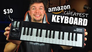 Video thumbnail for Is Amazon's $30 Midi Keyboard Worth It? | MidiPlus AKM 320 | Best Midi Keyboard Under $50 by Edward Smith