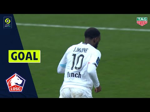 Goal Jonathan IKONE (59' - LOSC LILLE) FC LORIENT - LOSC LILLE (1-4) 20/21