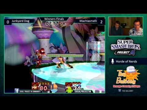 PM @ The Balcony 23 Winner's Finals Machiavelli (Ivysaur/King Dedede/Roy) vs Junkyard Dog (Roy)