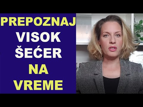 PREPOZNAJ VISOK ŠEĆER NA VREME (insulinska rezistencija, dijabetes 2)/dr Bojana Mandić