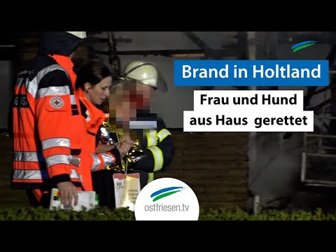 Brand in Holtland | Frau und Hund aus Haus gerettet - General-Anzeiger