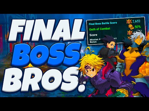 How to Get Easy Points on the Final Boss Brothers! | Seven Deadly Sins: Grand Cross