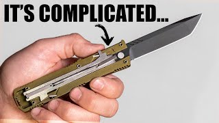 Making The Most Complicated Knife! || How An OTF Switchblade Is Made And How It Actually Works.