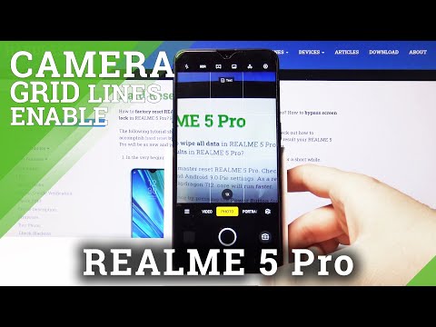 How to Activate Camera Grid Lines on REALME 5 Pro – Enable Orientation Lines