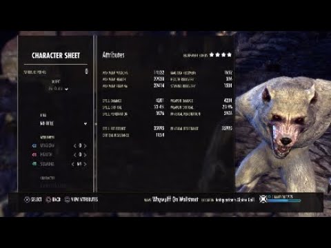 [ESO] Seaserpents WW? Firesong ready WereWolf BUILD