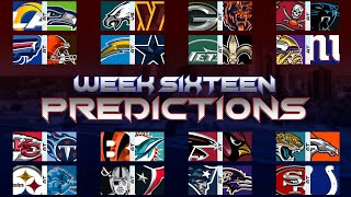 NFL Week 16 Predictions