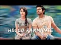 Hello rammante [slowed-reverb] - Orange | Ram Charan | Genelia #slowed #orangemovie