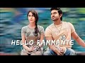 Hello Rammante Slowed Reverb Orange Ram Charan Genelia Slowed Orangemovie