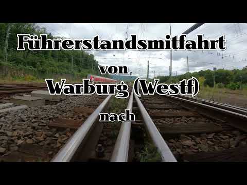 Führerstandsmitfahrt | Warburg (Westf) - Kassel Wilhelmshöhe | RE11 | Baureihe 462