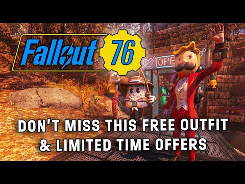 Don't Miss This FREE Limited Time Outfit & Limited Time Offers In Fallout 76
