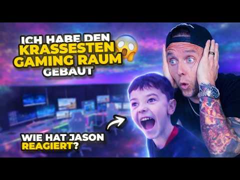 HEFTIGER GAMING RAUM - Überraschung für mein Sohn (Und mein Kindheitstraum haha)
