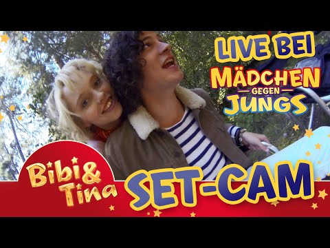 Bibi & Tina Film - jede Menge Spaß am Set! Was sich neckt, das liebt sich...