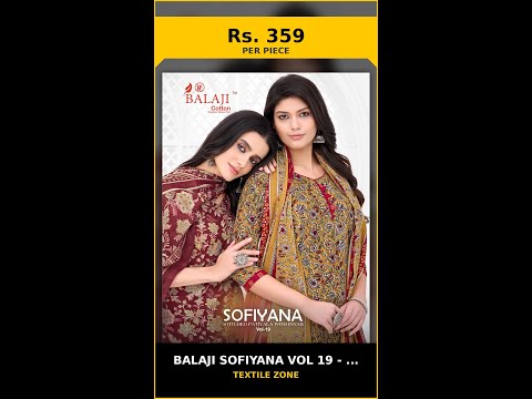 Balaji Sofiyana Vol 19 - Stitched Suits – product video thumbnail