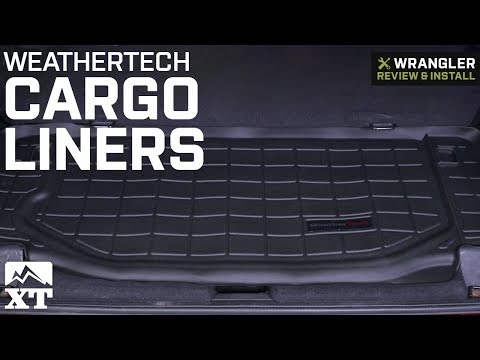 Jeep Wrangler Weathertech Cargo Liners - Black (2007-2018 JK 2 Door) Review & Install