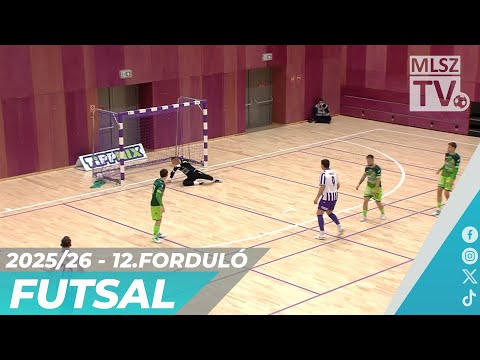 Újpest FC – Haladás VSE | 10-1 | Férfi Futsal NB I | 12. forduló | MLSZTV