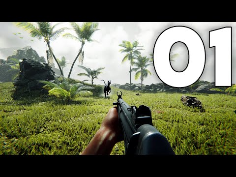 Ferocious - Part 1 - The Beginning (Dinosaur Survival Horror Game)