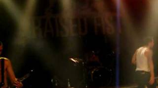 Raised Fist - Message beneath contempt Live