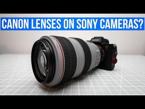 Canon EF L lenses with Sony camera bodies   4K