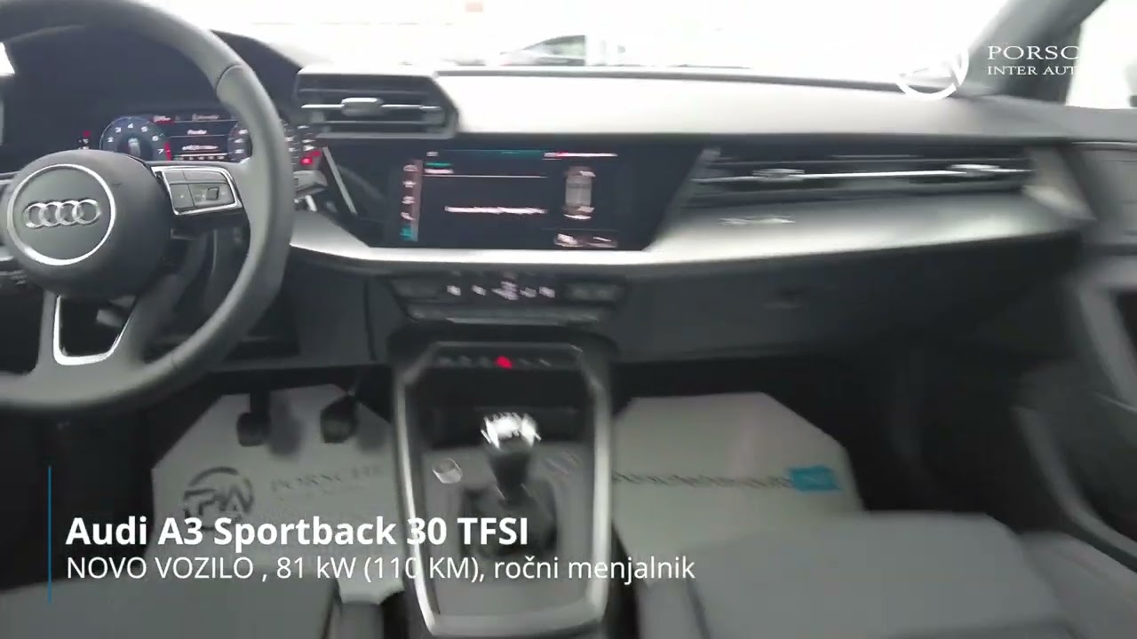 Audi A3 Sportback 30 TFSI - VOZILO NA ZALOGI
