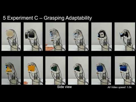 Tactile SoftHand-A Review Video 1