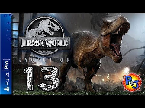 Let's Play Jurassic World Evolution | PS4 Pro Gameplay Ep. 13 | Stream Indominus Rex vs T-Rex (P+J)