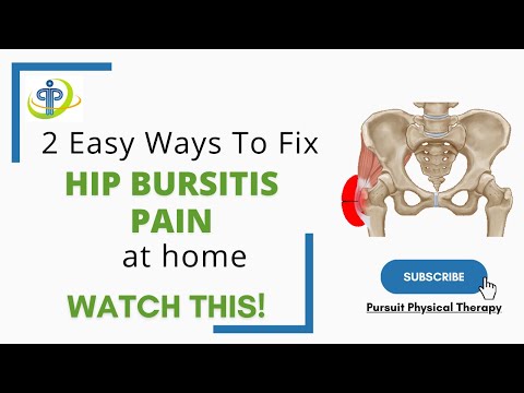 How to self treat hip bursitis pain at home | Pursuit Physical Therapy | Orlando