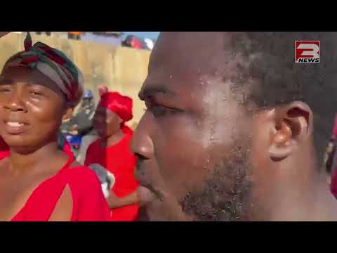 Sapeiman residents protest lack of footbridge in Nsawam-Kumasi highway design demanding safer access