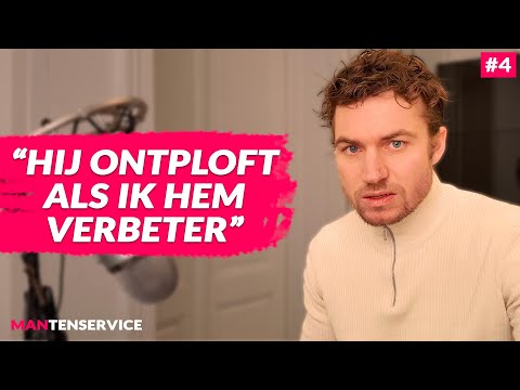 Mijn vriend wordt boos om NIETS