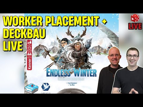 Endless Winter • Live Let's Play mit Flo & Ben •  (Frosted Games 2022) - inkl. Regel Erklärung