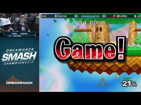 DHS17 - RB TSM | Leffen (Fox) Vs. [A]ndroid (Sheik) - Winners Quarters - Melee Singles