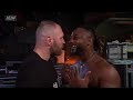 Jon Moxley Confront Swerve Stickland Aew Dynamite Highlights Aew Dynamite Aew Highlights