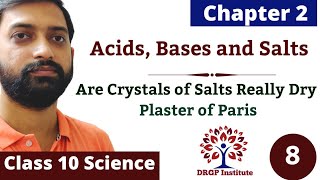 Chapter 2: Acids, Bases And Salts | Are Crystals of Salts Really Dry | POP | RBSE | Class 10 Part-8