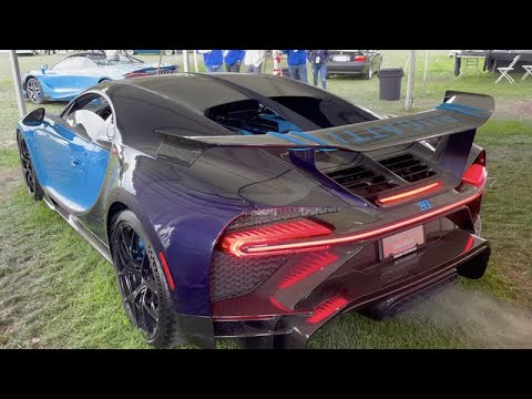 2021 Bugatti Chiron Pur Sport Cold Start