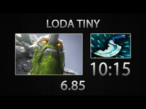 Dota 2 Tiny Fast Farm - Loda - Blink Dagger - 10:15 [6.85]