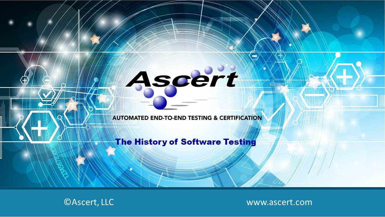 The History of Software Testing