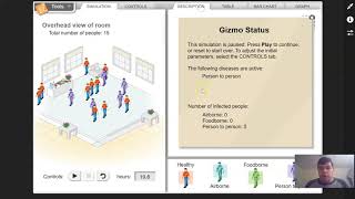 Disease Spread Gizmo Walkthrough