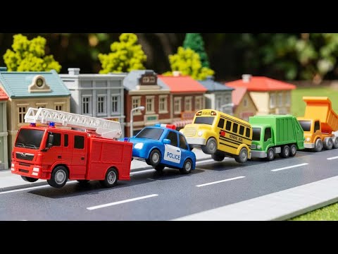 Knock Knock! 🚪 Magic Color Garage Adventure 🚒🚓 Learn Colors & Vehicles for Kids!