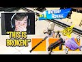 Mongraal *FREAKS OUT* FIRST Victory Royale with New WEAPONS & Items on NEW Fortnite Season 5 MAP!
