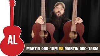 Video thumbnail for Martin 000-15M vs 000-15SM - 12-fret vs 14-fret Comparison by Acoustic Letter