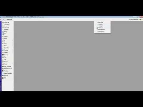 MIKROTIK TUTORIAL  : How To Monitor Your Router Performance