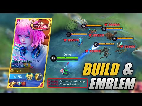 Here's The OneShot Build And Emblem That You Need -Mlbb