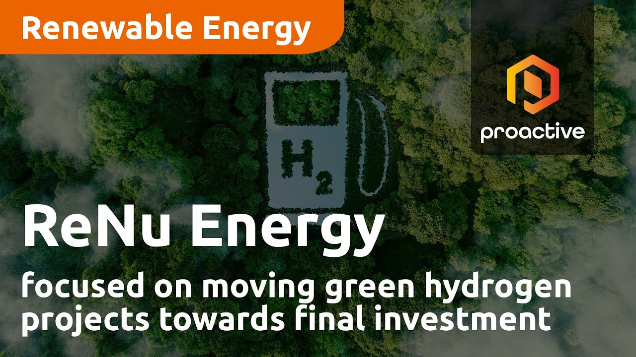 ReNu Energy focused on moving green hydrogen projects towards final investment decision