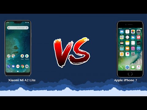 Xiaomi Mi A2 Lite vs Apple iPhone 7   - Phone battle