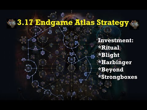 [3.17] Ritual + Blight + Harbinger + Exarch Atlas Strategy - 5-7+ Ex Per Hour