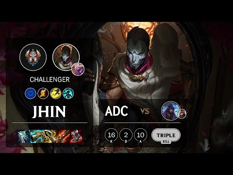 Jhin ADC vs Aphelios - EUW Challenger Patch 11.21