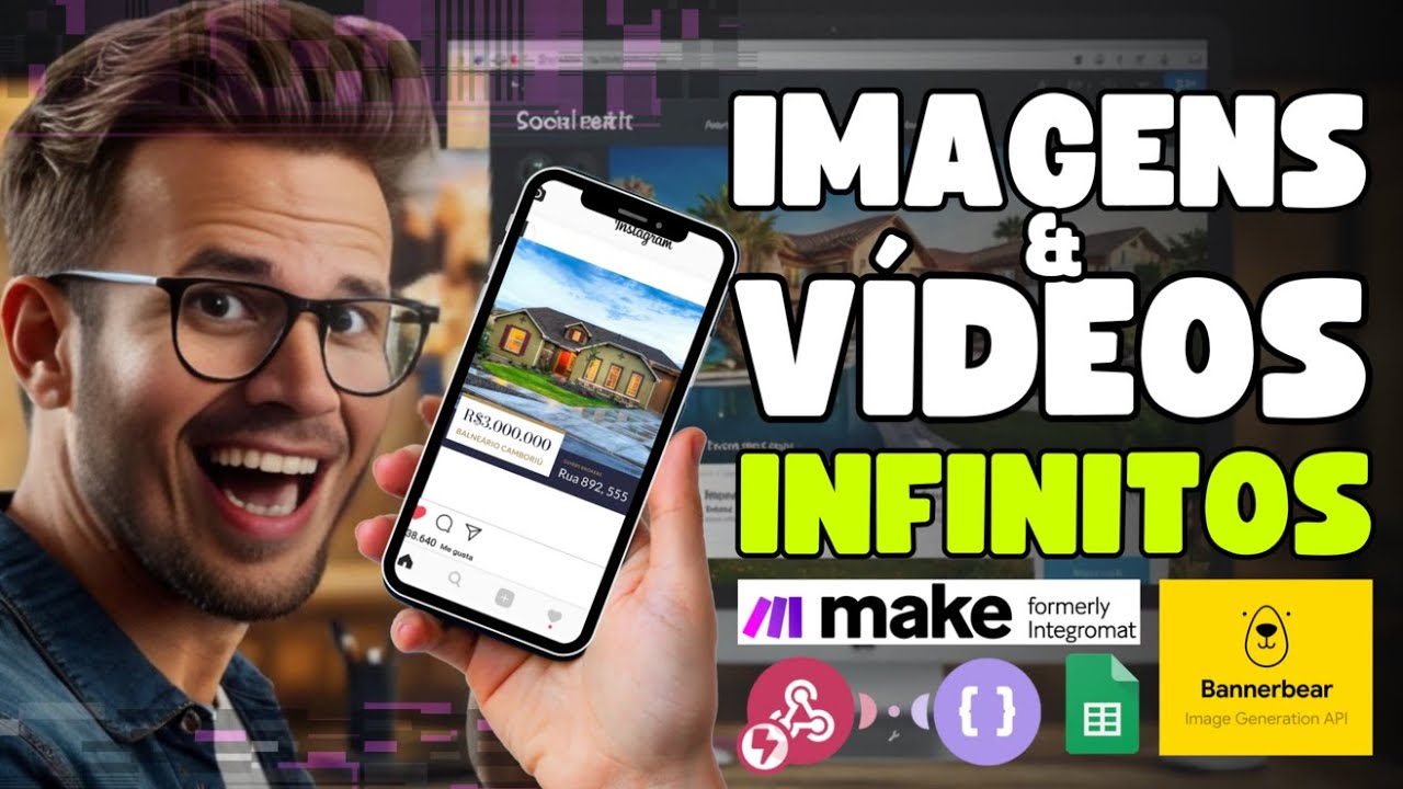VÍDEOS E IMAGENS INFINITAS // Automatizando Seus Criativos!