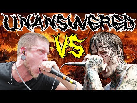 SUICIDE SILENCE - UNANSWERED (Phil Bozeman VS Mitch Lucker )